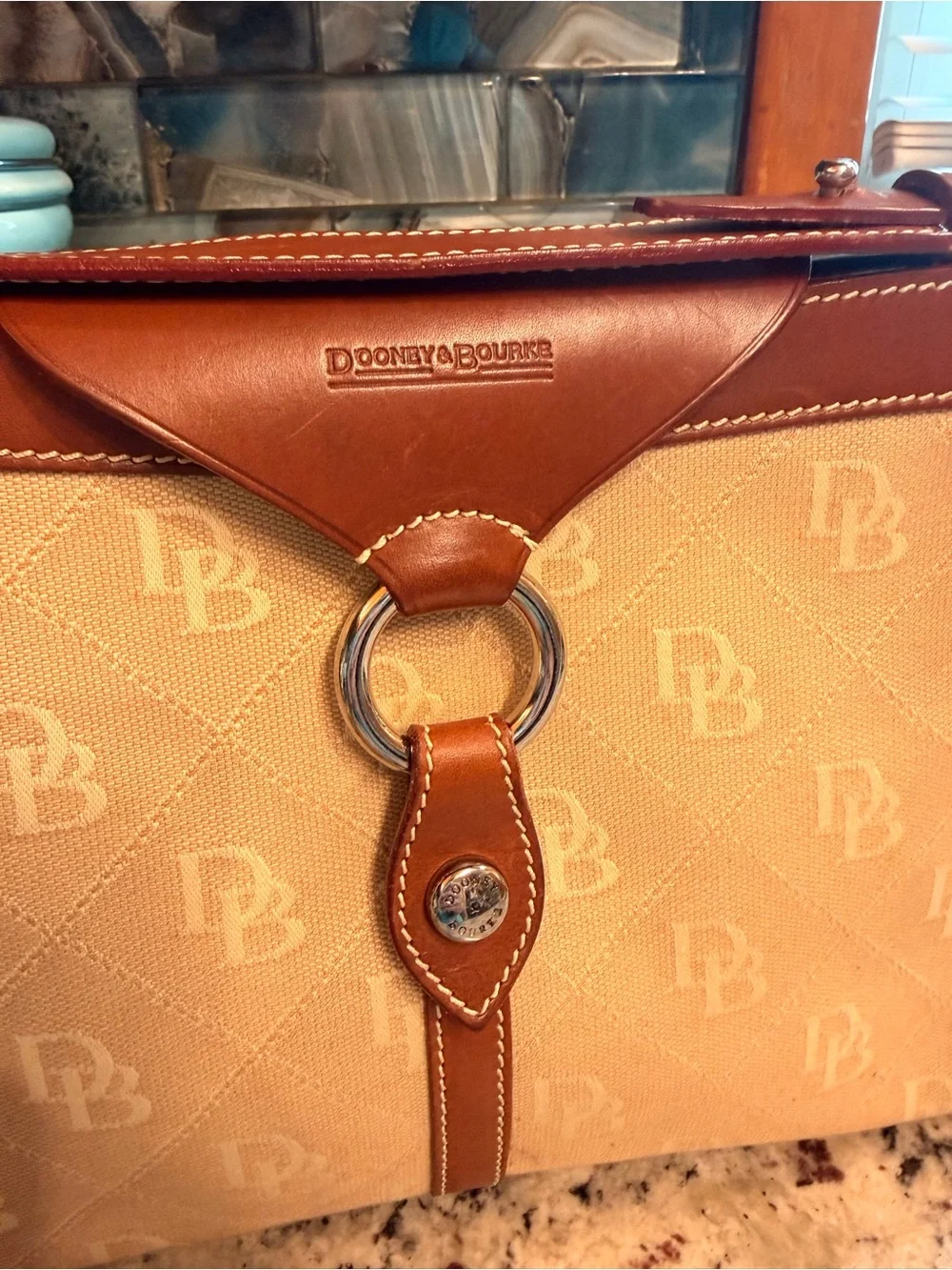 Vintage Dooney & Bourke Signature Logo Shoulder Bag - Picture 5 of 10